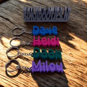 naam sleutelhanger