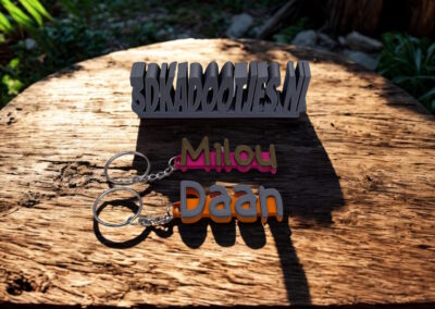 naam sleutelhanger premium