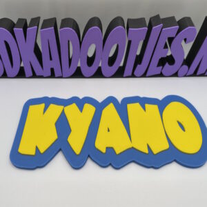 Bumba deur naambord