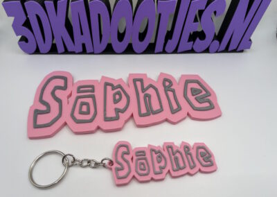 Roblox cadeauset deur naambord en sleutelhanger